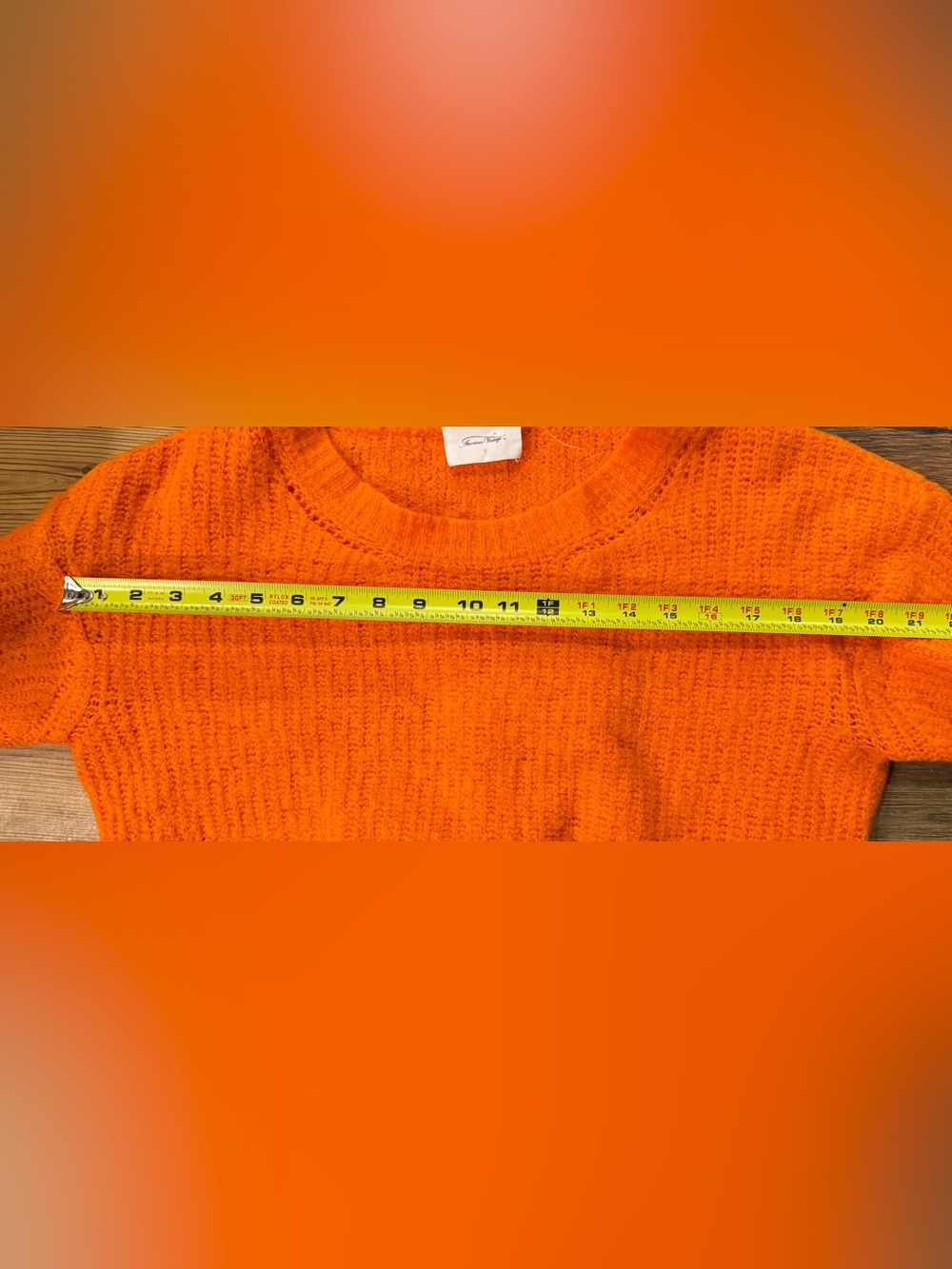 American Vintage orange sweater - Picture 5 of 7
